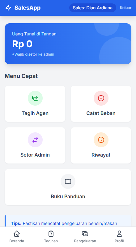 sisBay | Sitem Bayar dan Penagihan Piutang